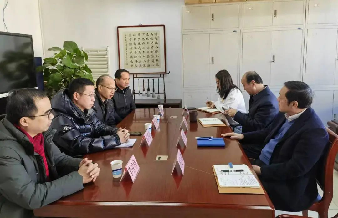 中國宣紙股份有限公司黨委書記、董事長趙胡鯤一行到訪中國文房四寶協(xié)會